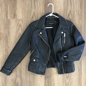 Genuine Leather Moto Jacket